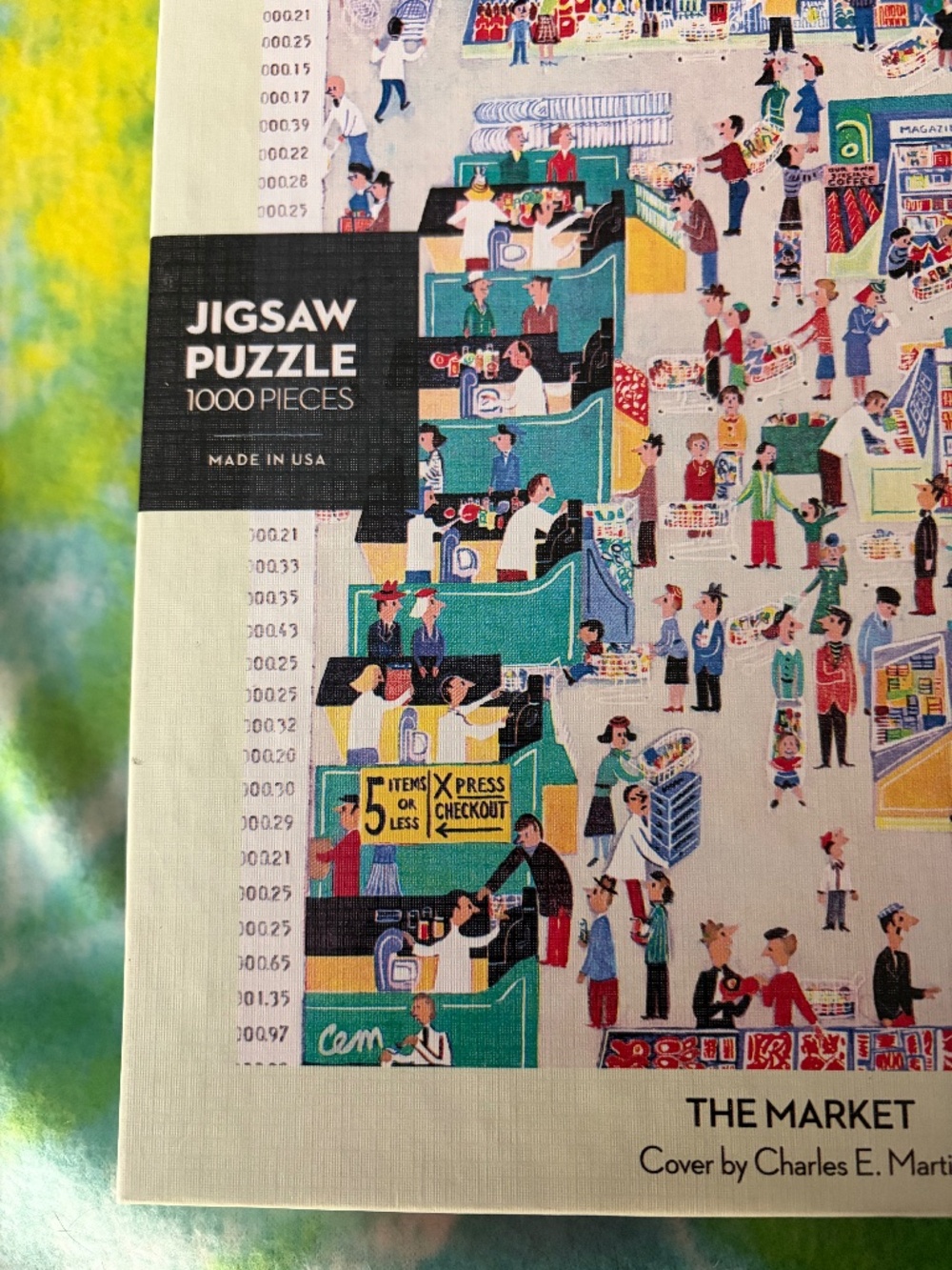 New Yorker 1000 piece puzzle "The Market" - Picture 6 of 8